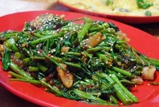 Cara Unik Menikmati Sayur Selain Ditumis, Resep Rujak Kangkung Khas Kuningan Siap Challenge Lidahmu