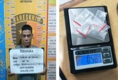 Pengedar Narkoba Buat Warga Teluk Khawatir, Akhirnya Berhasil Diringkus Bersama Dengan Barang Bukti